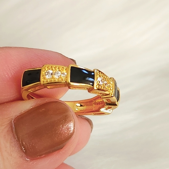 bulgar serpenti black ring - Picture 2 of 6